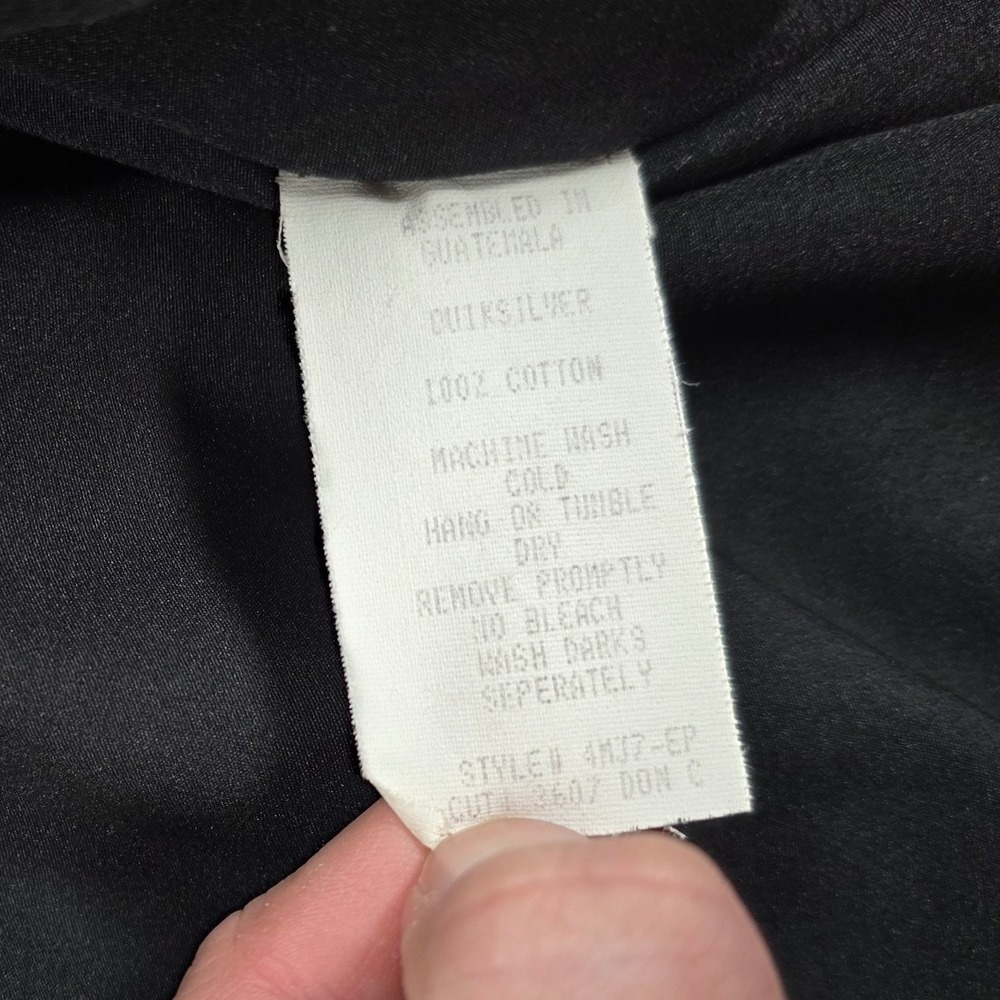 Vintage Quiksilver Mens Neon Pink Green Abstract Print Full Zip Jacket XL Puffer - Picture 13 of 16